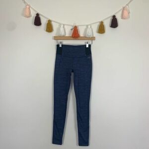 Calia by Carrie Underwood Mid-Rise Marled Blue Leggings Size XS